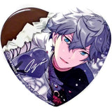 Sena Izumi Knights Ensemble Stars! Amusement Ichiban Cafe Munekyun! Chocolat Party♪ Heart Shaped Can Badge PART2 Can Badge [USED]