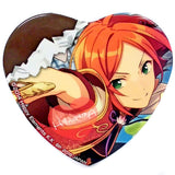 Hinata Aoi 2wink Ensemble Stars! Amusement Ichiban Cafe Munekyun! Chocolat Party♪ Heart Shaped Can Badge PART2 Can Badge [USED]