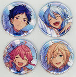 Fine Can Badge 4 Types Set Ensemble Stars! Official Works ebten DX Pack Included Bonus Single Item Can Badge [USED]