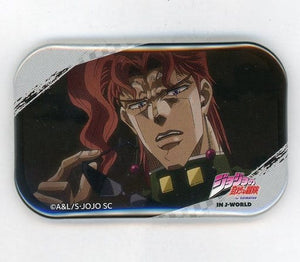 Kakyoin Noriaki Background Darkness Kado Maru Can Badge Invitation From DIO's House -JoJo's Bizarre Adventure in J-WORLD TOKYO- Mini Game Gekijou! F MEGA Dice Boost Prize B Can Badge [USED]