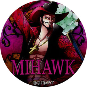 Dracule Mihawk One Piece -YAKARA- Can Badge Huis Ten Bosch Limited Can Badge [USED]