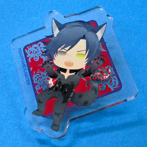 Randolph Tokiya Ichinose As Wolf Uta no Prince Sama Shining Masterpiece Show Special Exhibition Trading Acrylic Badge Chibi Chara Ver. Badge Badge [USED]