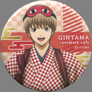 Sougo Okita Gintama Trading Tin Badge animate cafe Limited Can Badge [USED]