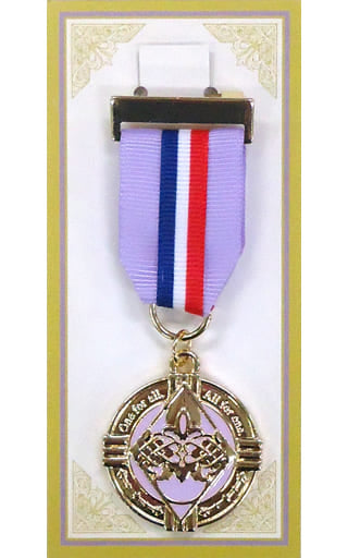 Ai Mikaze as Aramis Uta no Prince Sama Shining Masterpiece Show Special Exhibition Book.2 Troyes: The Story of Swords and Bonds Medal Style Brooch Brooch Brooch [USED]