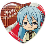 Wataru Hibiki Ensemble Stars! Heart Can Badge Group A Valentine Marukaku Kan Badge 2018 Ver. Can Badge [USED]