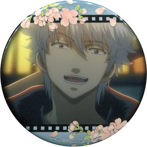 Gintoki Sakata Eye Opening Gintama Memories Are Always Beautiful Vol.1 Can Badge [USED]