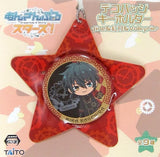 Mika Kagehira Ensemble Stars! Deco Badge Key Holder Fine & Valkyrie & Akatsuki Key Ring [USED]