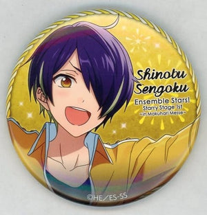 Shinobu Sengoku Ensemble Stars! Starry Stage 1st in Makuhari Messe Character Badge Collection Can Badge [USED]