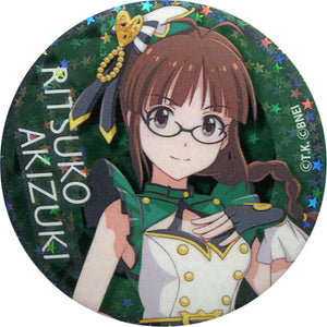 Akizuki Ritsuko Hologram The iDOLM@STER Trading Can Badge Vol.1 The iDOLM@STER x Tokyu Hands Limited Can Badge [USED]