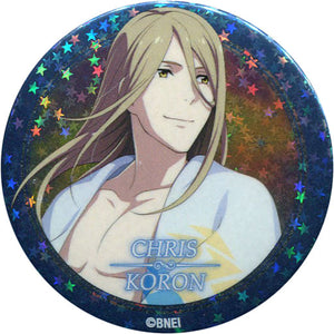 Koron Chris Hologram The Idolmaster SideM Trading Tin Badge Vol.1 The Idolmaster x Tokyu Hands Limited Can Badge [USED]