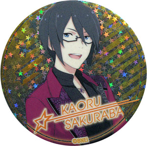 Sakuraba Kaoru (Hologram) The Idolmaster SideM Trading Can Badge Vol.2 Idolmaster x Tokyu Hands Limited Can Badge [USED]