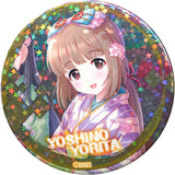 Yoshino Yorita Hologram THE iDOLM@STER Cinderella Girls Trading Tin Badge Vol.3 Tokyu Hands Limited Tokyu Hands Limited Can Badge [USED]