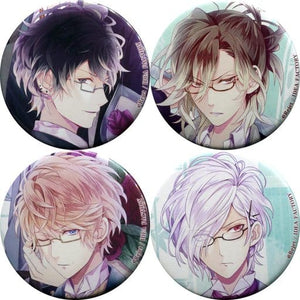 Gatheing Can Badge 4 Set PS4 Soft Diabolik Lovers GRAND EDITION Stella Set Included Bonus Single Item Can Badge [USED]