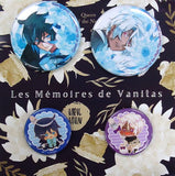 Noe Vanitas Pandorahearts X Vanitas' Notes Can Badge Collection Collaboration Cafe Limited Can Badge [USED]