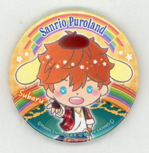 Subaru Akehoshi Ensemble Stars! X Sanrio Characters in Sanrio Puroland Round Can Badge Vol.1 Can Badge [USED]