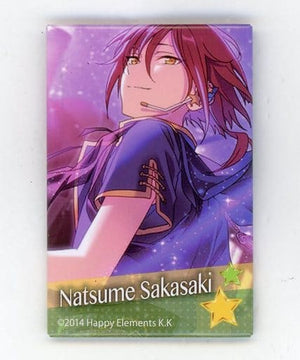 Natsume Sakasaki Ensemble Stars! X Lawson Square Badge Can Badge [USED]