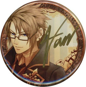 Van Premium ver./ with Autograph Otomate Capsule Code: Realize ? Guardian of Rebirth Tin Badge with Charactor Sign Can Badge [USED]