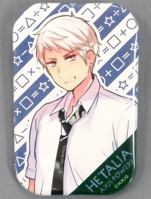 Prussia Hetalia Axis Powers Student-style Tin Badge SUPER COMIC CITY 27 Goods Can Badge [USED]