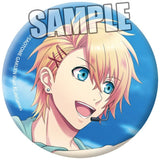 Sho Kurusu Uta no Prince Sama Shining Live Trading Tin Badge Seaside Summer Live! Another Shot Ver. Can Badge Can Badge [USED]