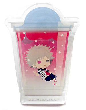 Ranmaru Kurosaki Uta no Prince Sama Trading Acrylic Badge Chibi Chara Marine Ver. SHINING STORE Limited Can Badge [USED]