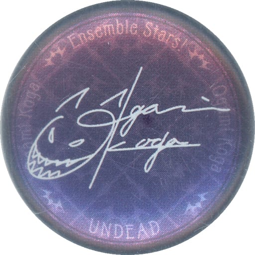 Koga Oogami Ensemble Stars! 3rd Anniversary Fan Thanksgiving Signature Badge Collection Can Badge [USED]