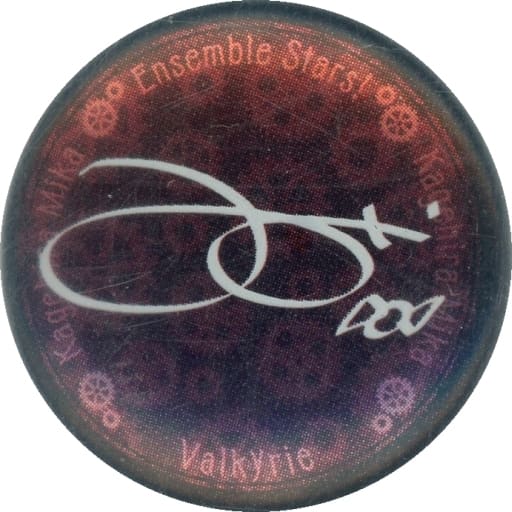 Mika Kagehira Ensemble Stars! 3rd Anniversary Fan Thanksgiving Signature Badge Collection Can Badge [USED]