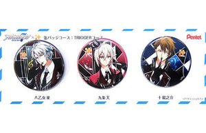 TRIGGER Can Badge Set Idolish7 x i Plus Release Commemorative Campaign Can Badge Course Winner Can Badge [USED]