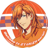 Ren Jinguji Uta no Prince Sama St Rish Fan Meeting Welcome to STARISH World!! Trading Tin Badge Can Badge [USED]