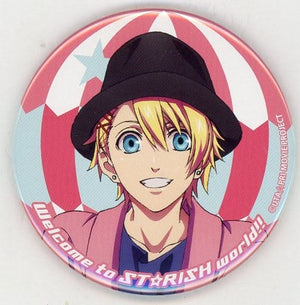 Sho Kurusu Uta no Prince Sama St Rish Fan Meeting Welcome to STARISH World!! Trading Tin Badge Can Badge [USED]