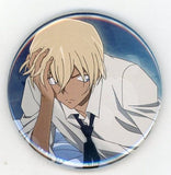 Amuro Toru Can Badge Detective Conan 20th Anniversary TMS Shop Limited 2016 Autumn Product Single Item Can Badge [USED]