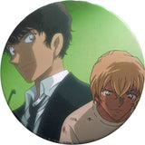 Amuro Toru & Matsuda Jinpei Movie Edition Can Badge Detective Conan The Darkest Nightmare Can Badge [USED]