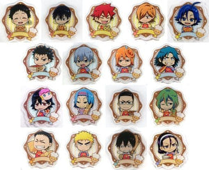 All 21 Types Set Yowamushi Pedal Glory Line Tadokoro Bread cafe in animatecafe Trading Acrylic Badge A Badge [USED]