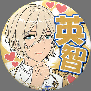 Eichi Tenshouin Ensemble Stars! Amusement Ichiban Kuji Variety Can Badge Push Character! Prize B Can Badge [USED]