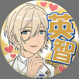 Eichi Tenshouin Ensemble Stars! Amusement Ichiban Kuji Variety Can Badge Push Character! Prize B Can Badge [USED]