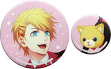 Sho Kurusu & Rosie Uta no Prince Sama Prince Cat Trading Can Badge Set Party Style Ver. Mail order Limited Can Badge [USED]