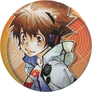 Sawada Tsunayoshi Headphones Reborn! Collection Can Badge -WJ 50th Anniversary Exhibition Ver. - Vol.1 50th Anniversary Weekly Shonen Jump Exhibition VOL.3 Goods Can Badge [USED]