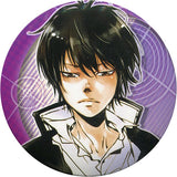 Kyoya Hibari Reborn! Collection Can Badge -WJ 50th Anniversary Exhibition Ver.- Vol.1 50th Anniversary Weekly Shonen Jump Exhibition Vol.3 Goods Can Badge [USED]