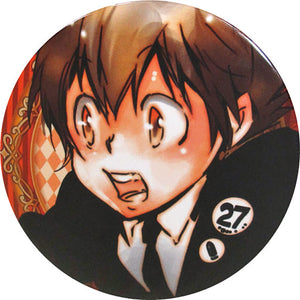 Tsunayoshi Sawada Black Jacket Reborn! Collection Can Badge WJ 50th Anniversary Exhibition Ver. Part 2 50th Anniversary Weekly Shonen Jump Exhibition Vol.3 Limited Can Badge [USED]