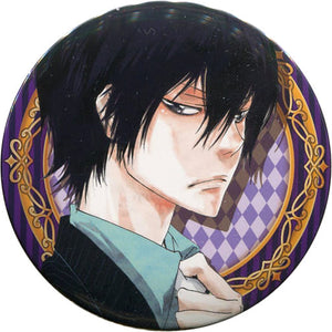 Kyoya Hibari Reborn! Collection Badge -WJ 50th Anniversary Exhibition Ver.- Vol.2 50th Anniversary Weekly Shonen Jump Exhibition Vol.3 Goods Can Badge [USED]