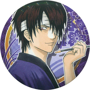 Shinsuke Takasugi Gintama Collection Can Badge WJ 50th Anniversary Exhibition Ver. Part 2 50th Anniversary Weekly Shonen Jump Exhibition Vol.3 Limited Can Badge [USED]