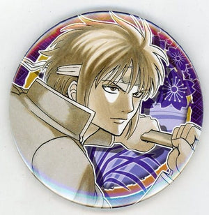 Shinsuke Takasugi Joi War Gintama Collection Can Badge WJ 50th Anniversary Exhibition Ver. Part 2 50th Anniversary Weekly Shonen Jump Exhibition Vol.3 Limited Can Badge [USED]