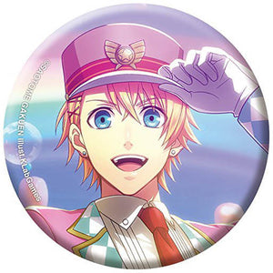 Sho Kurusu Uta no Prince Sama Shining Live Trading Tin Badge Enjoy Idol X Amusement Park Another Shot Ver. Can Badge [USED]