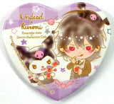 Rei Sakuma X Kuromi Ensemble Stars! X Sanrio Characters Cafe Heart Shaped Can Badge B Can Badge [USED]