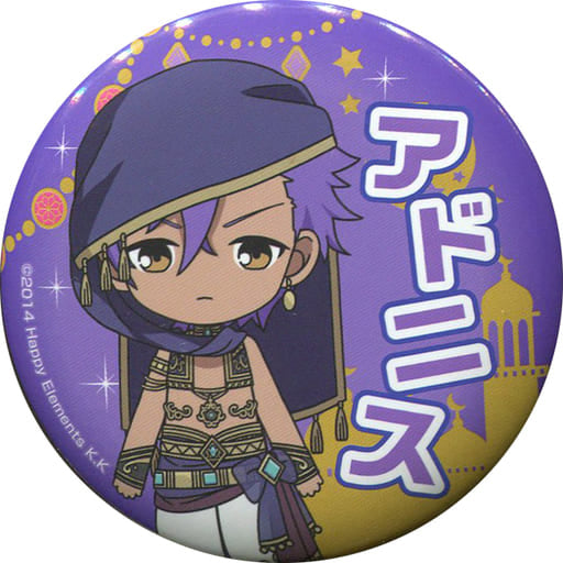 Adonis Otogari Ensemble Stars! Deformed Can Badge 4 Can Badge [USED]