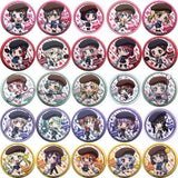 Rimi Ushigome, etc. BanG Dream! Girls Band Party! Cafe 2018 All 25 Types Set Can Badge [USED]