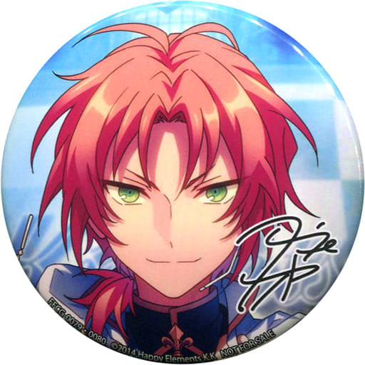 Leo Tsukinaga Ensemble Stars! Album Series Knights Round Shape For Each Character CD Animate Purchase Privilege Can Badge [USED]