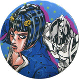 Bruno Bucciarati Blue JoJo's Bizarre Adventure Part 5 Golden Wind Collection Can Badge Araki Hirohiko Original Drawing Exhibition JOJO -Adventure Ripples- Goods Can Badge [USED]