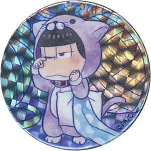 Ichimatsu Minimatsu Series Hologram Rare Ver. Mr. Osomatsu New Mr. Pazu Matsu Trading Tin Badge 2nd Term Special Event Fesmatsu-San '18 Limited Can Badge [USED]