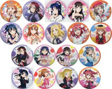 All 18 Types Set Love Live! Sunshine !! Aqours Club Activities LIVE & FAN MEETING 2018 Unit Opposition National Tour Trading Can Badge Can Badge [USED]