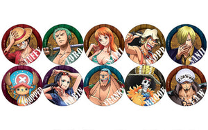 All 10 Types Set One Piece 3D Can Badge Can Badge [USED]